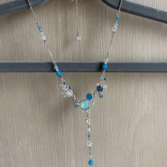 Swarovski Jewelry - Swarovski blue crystal necklace